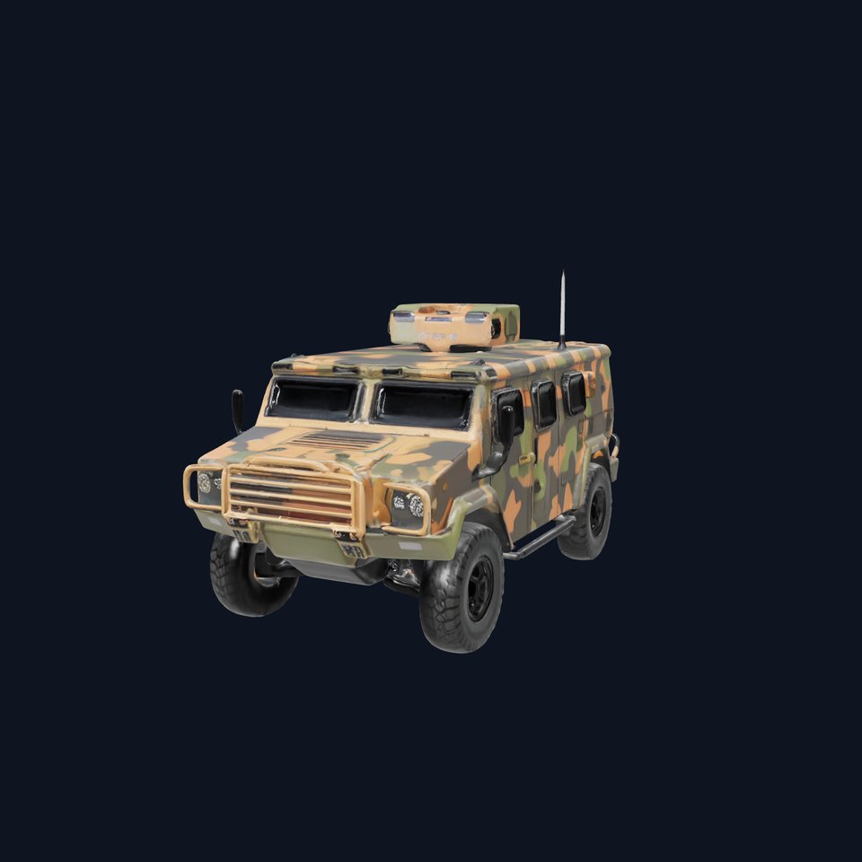 Camouflage Tactical Vehicle model pack